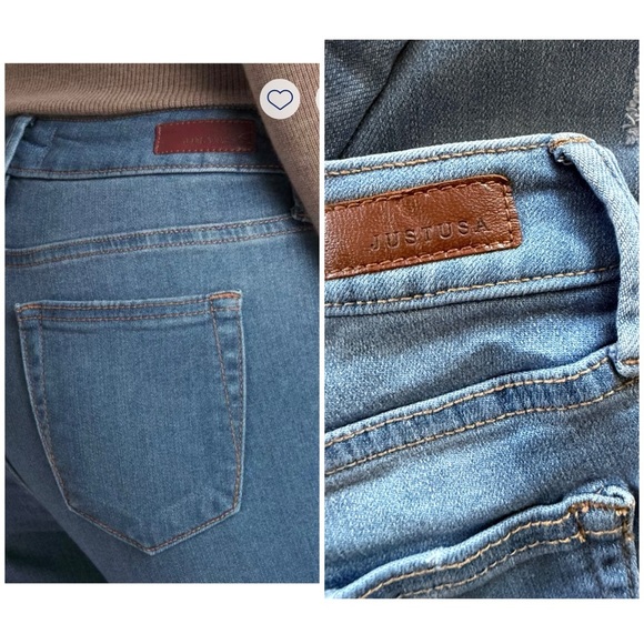 Just USA Marian High Rise Skinny Jeans – Size 26, Mid Wash, Stretch Denim - Picture 2 of 6